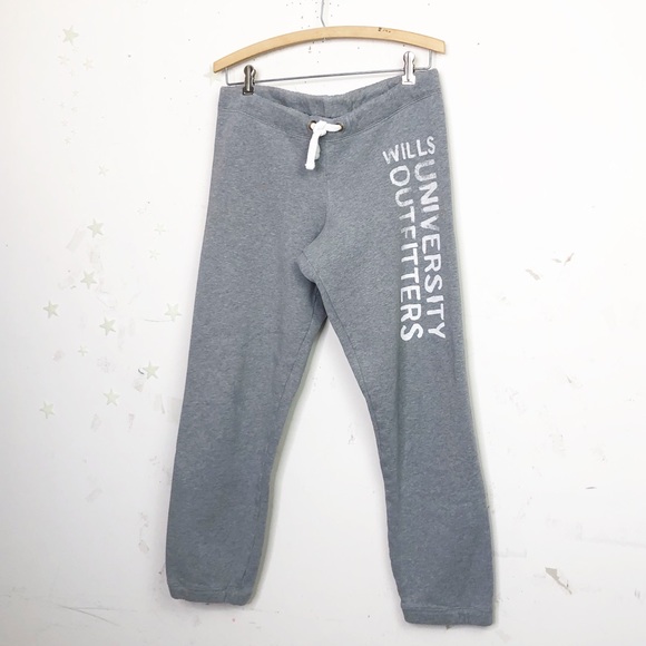 Jack Wills University outfitters Gray graphic jogger pants - Picture 4 of 12